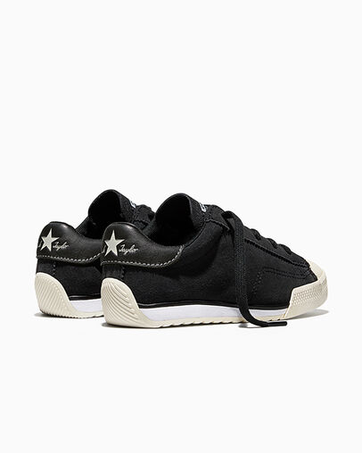 Chuck Taylor Lo Black/Egret/Black, Heel View