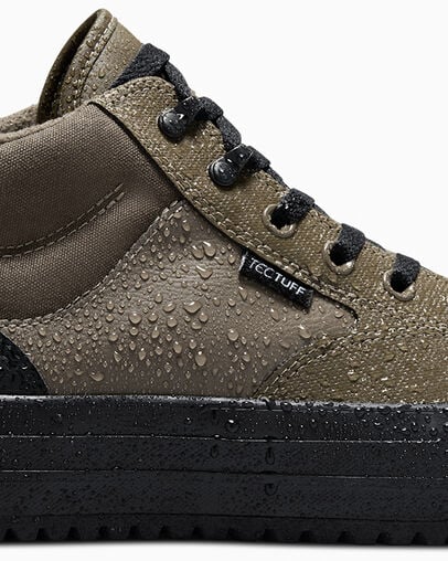 Chuck Taylor All Star Malden Street Boot Truffle/Harvest Moon/Black, Detail Angle View