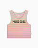 Proud To Be Cropped Tank Top