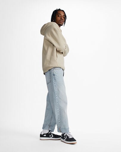 CONS AS-1 Pro Suede Zwart/Wit/Gum, On Foot Shot 1