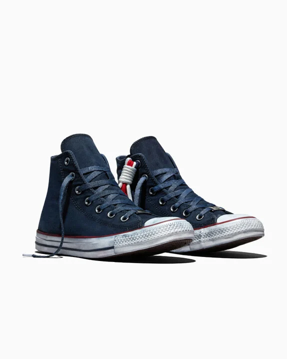 Chuck Taylor All Star Patriotic Country Obsidian Dyed