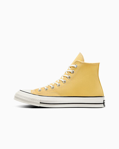 Chuck 70 Canvas Bananas/Egret/Black, Inner Side View