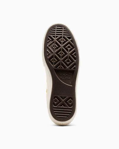 Chuck Taylor All Star Lift Platform Golden Hits Egret/Egret/Gold, Outsole View