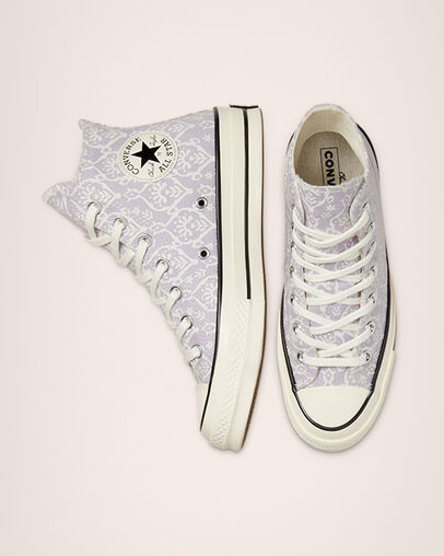 Summer Spirit Chuck 70 Lila infinito/Blanco vintage, Top and Side View