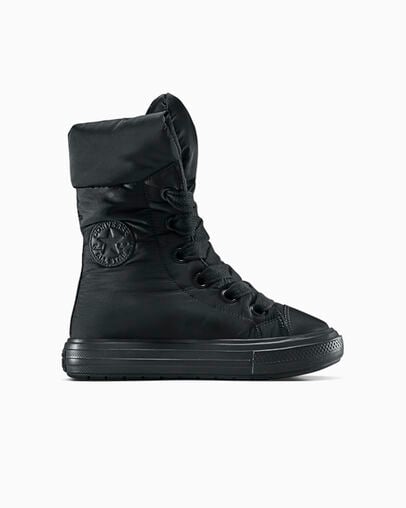 Chuck Taylor All Star Elements Boot Black/Black/Black, Inner Side View