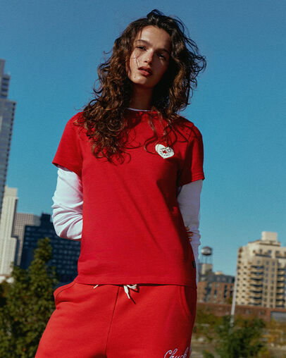 Valentine's Day T-Shirt Converse Red