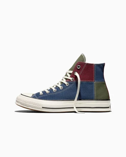 Converse x Noah Chuck 70 Patchwork Insignia Blue/Egret/Black, Inner Side View