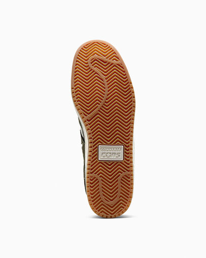 CONS AS-1 Pro Suede Refugio del bosque/Garza/Goma, Outsole View