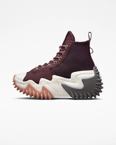 Run Star Motion CX Platform Counter Climate Black Cherry/Dark Wine/Egret, Inner Side View