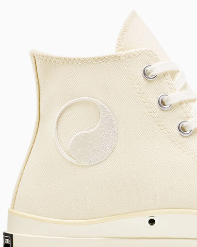 Converse and Our Legacy WORK SHOP Chuck 70 Natural Ivory/Rutabaga, Detail Angle View