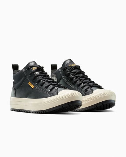 Chuck Taylor All Star Malden Street Water Repellant Boot Total Eclipse/Black, Top and Side View