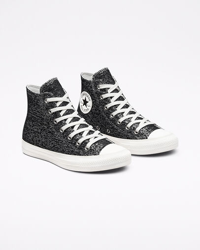 Golden Repair Chuck Taylor All Star Nero/Argento/Bianco, Angled View