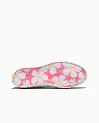 Chuck Taylor All Star Petal Pop Cherry Balm/Egret/Egret, Outsole View