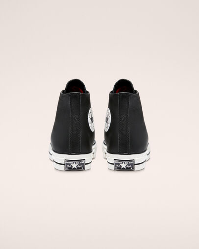 Converse Color Leather Chuck 70 Schwarz/Egret/Schwarz, Heel View