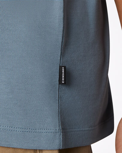 Chuck Taylor High Top Graphic T-Shirt Indigo Oxide, Detail View