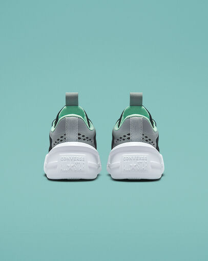 Chuck Taylor All Star Ultra Black/Ash Stone/Prism Green, Heel View