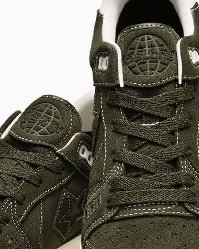 CONS AS-1 Pro Suede Refugio del bosque/Garza/Goma, Detail Angle View
