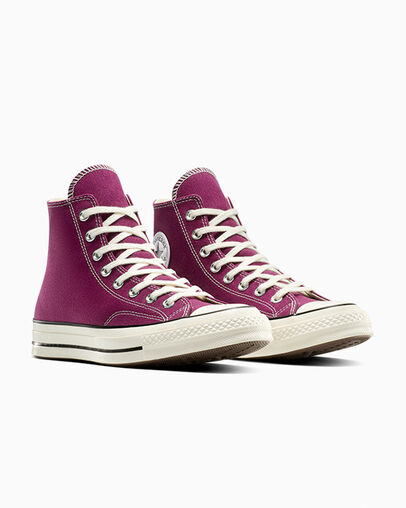 Chuck 70 Vintage Canvas Frozen Acai/Egret/Black, Top and Side View