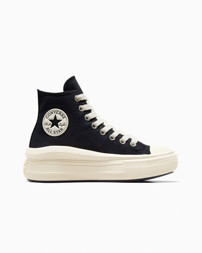 Chuck Taylor All Converse Schwarz Hohe Sohle Chuck Taylor All Star