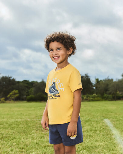 Retro Remix T-Shirt and Shorts Set Converse Navy