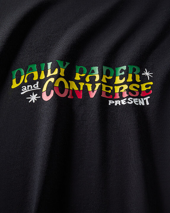 Converse x Daily Paper Gold Standard Tee Converse Black