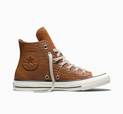 Converse Chuck Taylor All Star Crocodile Warm Tan/Egret/Black