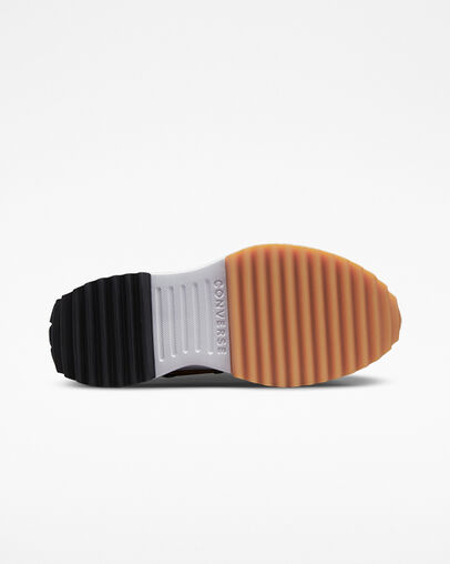 Run Star Hike Platform Bitter Lemon/Black/White, Outsole View