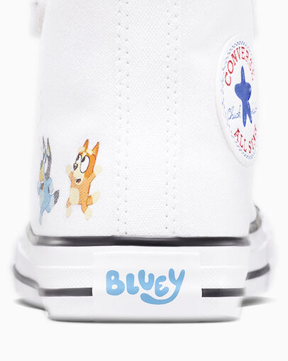 Converse x Bluey Chuck Taylor All Star Easy-On Blue/Multi/White, Detail Angle View