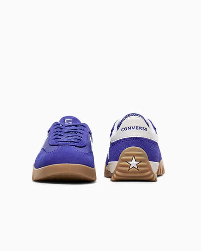 Run Star Trainer Indigo nuit/&Eacute;cru/Blanc, Heel View
