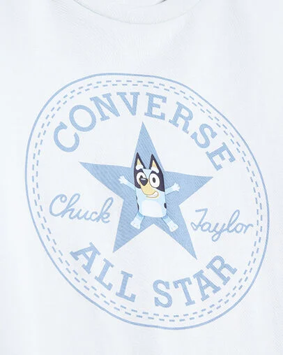 Converse x Bluey T-Shirt Blue, Full Body View