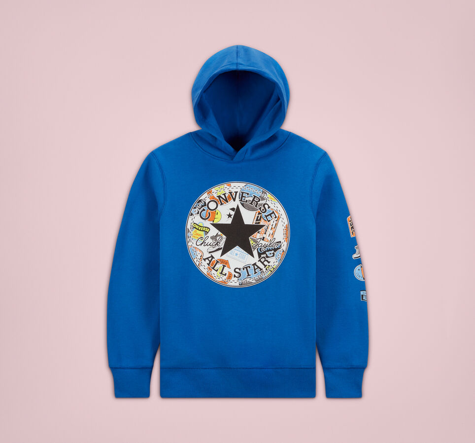 Jump Ball Chuck Patch Hoodie Game Royal