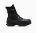 Chuck Taylor All Star Lugged 2.0 XHi Waterproof Leather Platform Negro/Negro/Piel de tibur&oacute;n