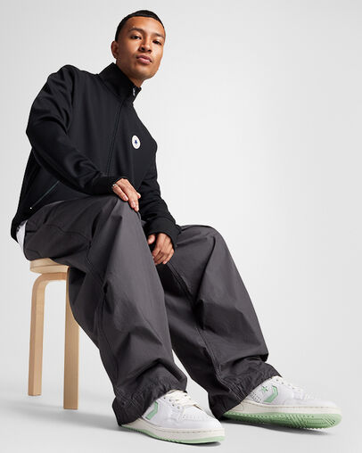 Converse Weapon Leather White/White/Sour Glow, On Foot Shot 2