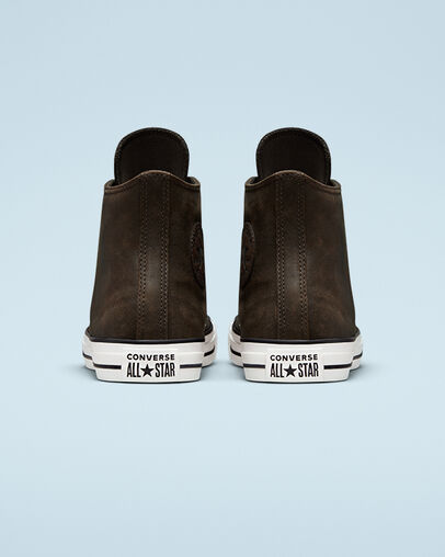 Chuck Taylor All Star Tech Climber Velvet Brown/Vintage White, Heel View