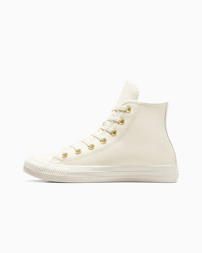 Chuck Taylor All Star Gold Egret/Egret/Gold, Inner Side View