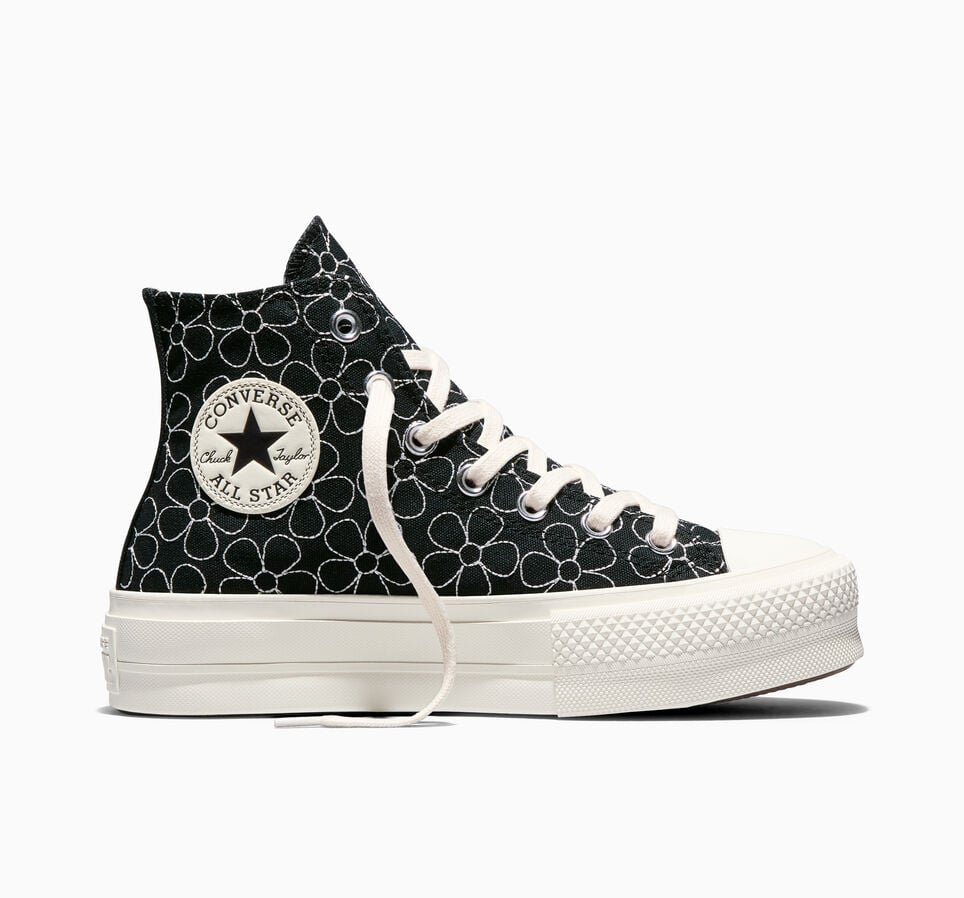 Chuck Taylor All Star Lift Platform Petal Pop Black/Egret/Egret