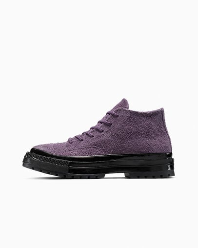 Chuck 70 National Suede Raisin/Raisin/Black, Inner Side View