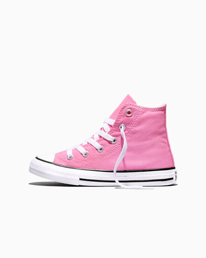 Chuck Taylor All Star Classic pour tr&egrave;s petit enfant/enfant Rose, Inner Side View
