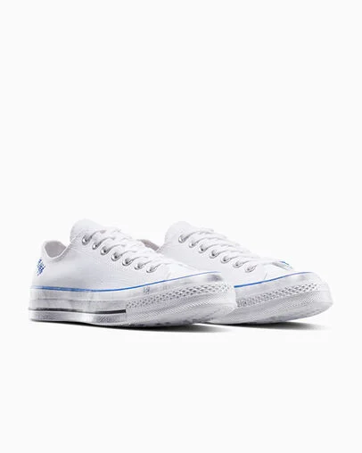 Converse x ADERERROR Significant Chuck 70 Wei&szlig;/Wei&szlig;/Blue Tint, Top and Side View