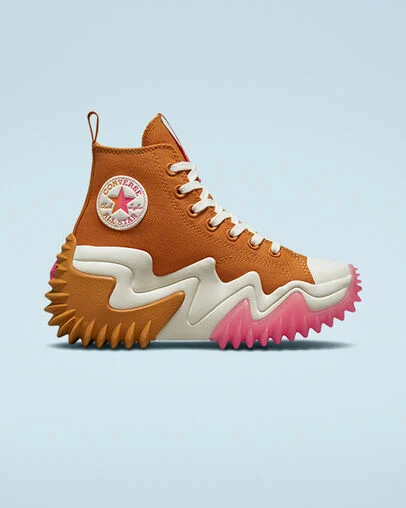 Run Star Motion CX Platform Monarch/Strawberry Jam/Egret, Outer Side View