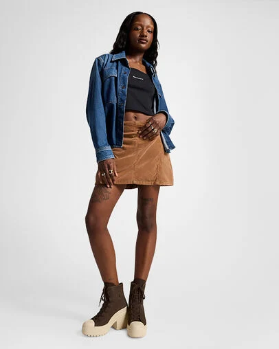 Chuck 70 De Luxe Heel Platform Coffee Break Bebida fresca/Bebida fresca, On Foot Shot 1