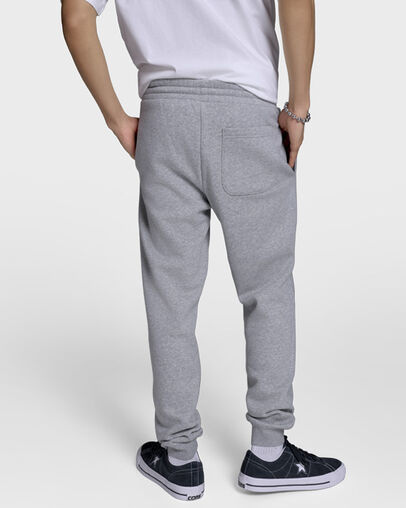 Chuck Taylor All Star Patch Joggers Vintage Grey Heather, Detail View