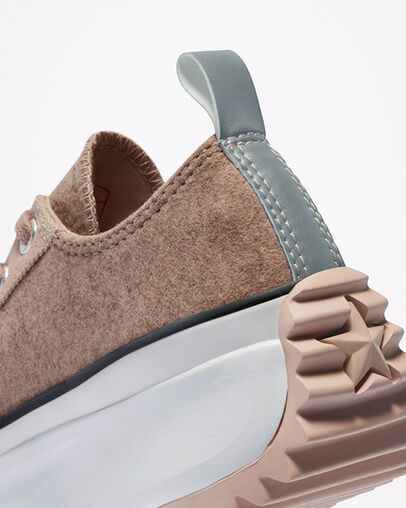 Unisex Black Ice Run Star Hike Sel rose/Noir/Blanc, Detail Angle View