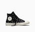 Converse Chuck Taylor All Star Elevated Shine Studs Black/Silver/Egret — photo 3