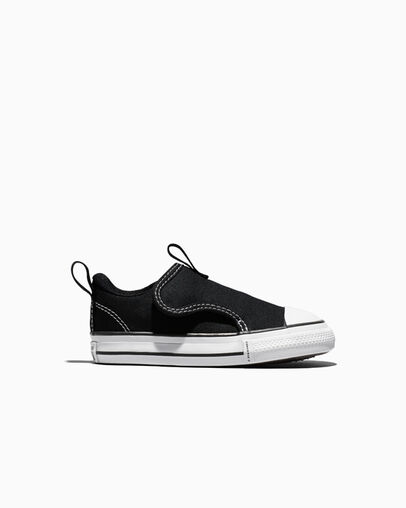 Chuck Taylor All Star Malden Street Slip Black/White/Black, Outer Side View