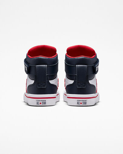 Pro Blaze Strap White/Obsidian/Red, Heel View