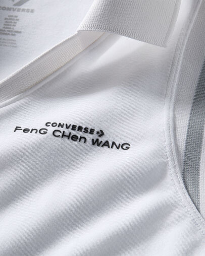 Converse x Feng Chen Wang Polo White/Arctic Ice, Full Body View