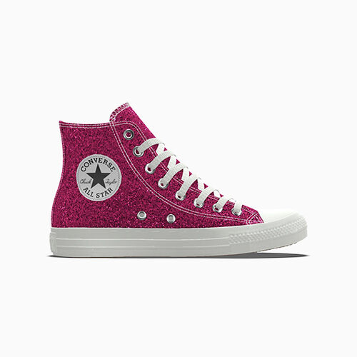 Converse Custom Chuck Taylor All Star Glitter By You Party Pink – 173144CSU24_partypink