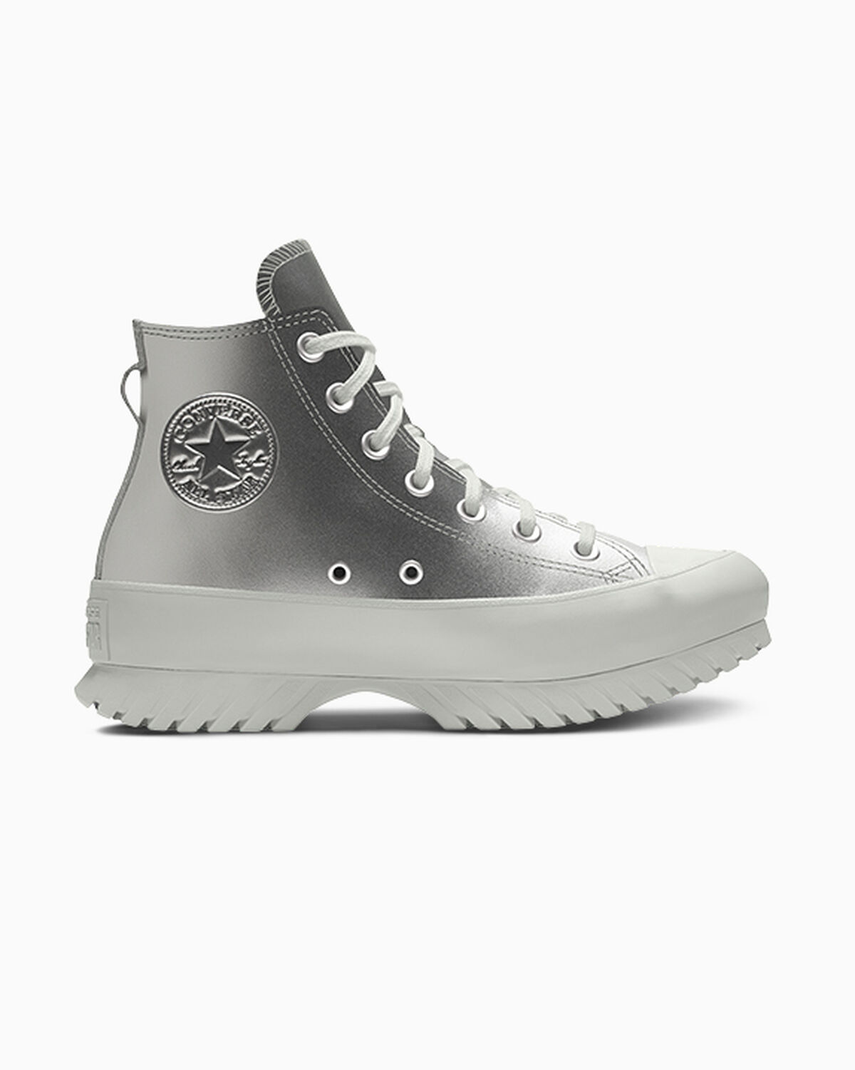 Custom Chuck Taylor All Star Lugged Platform Leather By You - A05052CSP24_silver_CO