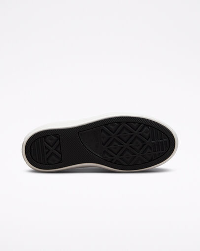 Authentic Glam Chuck Taylor All Star Move Negro/Garza/Garza, Outsole View